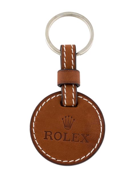 rolex keychain leather